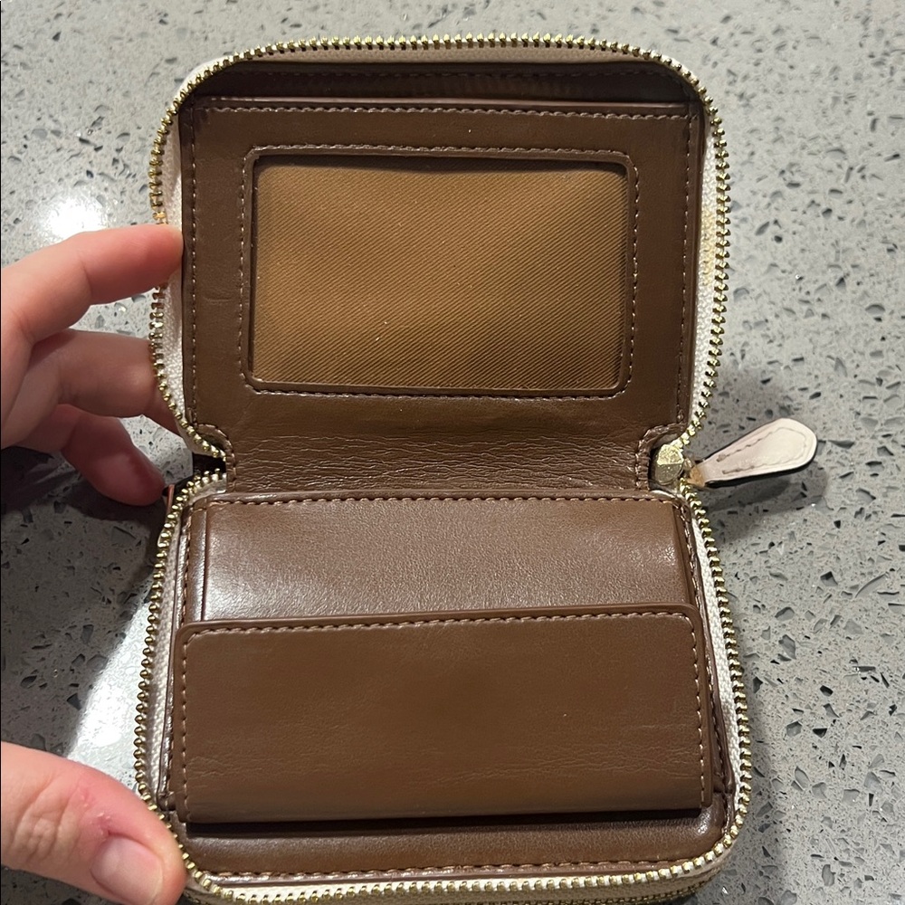 Coach Small Double Zip Around Wallet - Picture 14 of 15